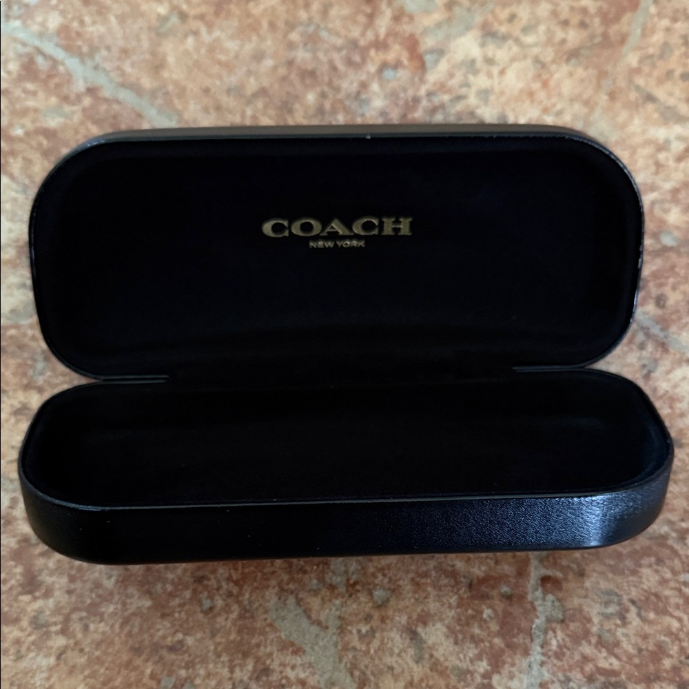 Coach Black Eyewear Case
